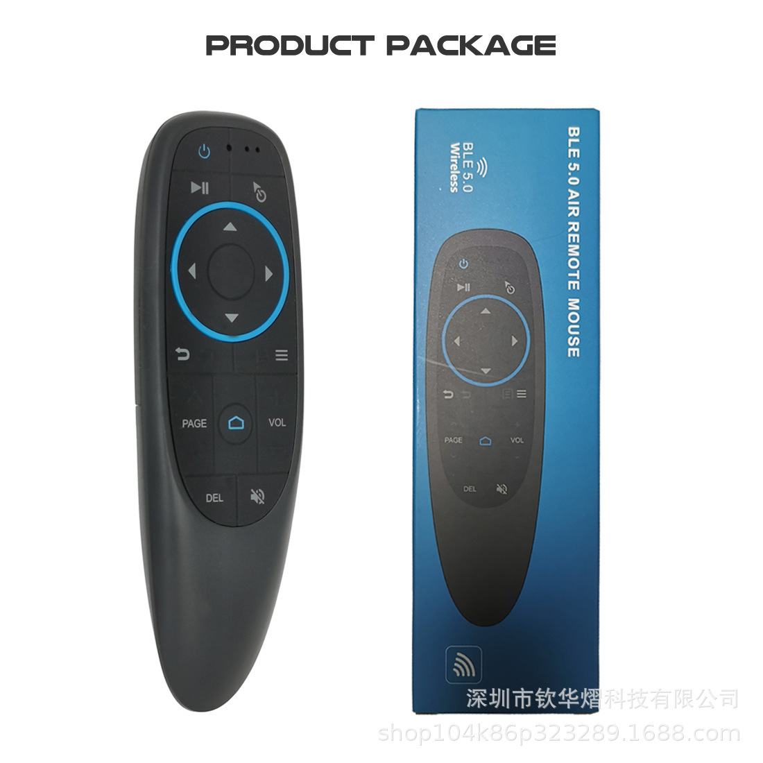 G10S Pro Wireless Flying Squirrel Usb2.4G Remote Control Supports Smart Voice Led Backlit Gyroscope