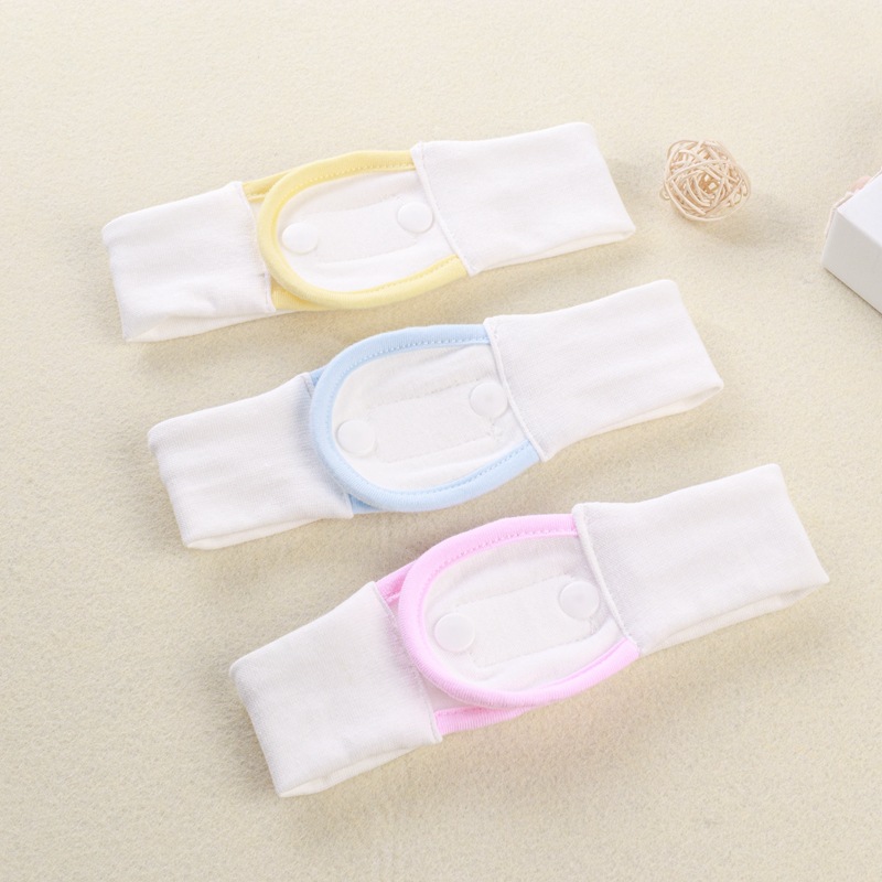 Threaded diaper buckle/baby elastic strap/newborn baby meson diaper fixing belt Velcro belt