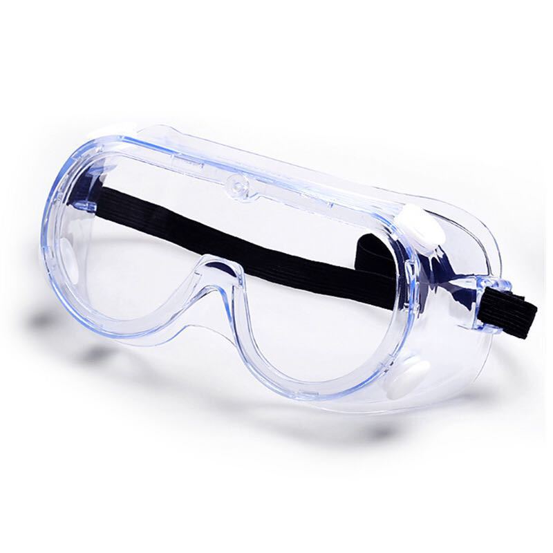 Anti-fog glasses wholesale anti-fog four beads goggles dustproof windproof polished fully enclosed riding labor protection anti-fog glasses