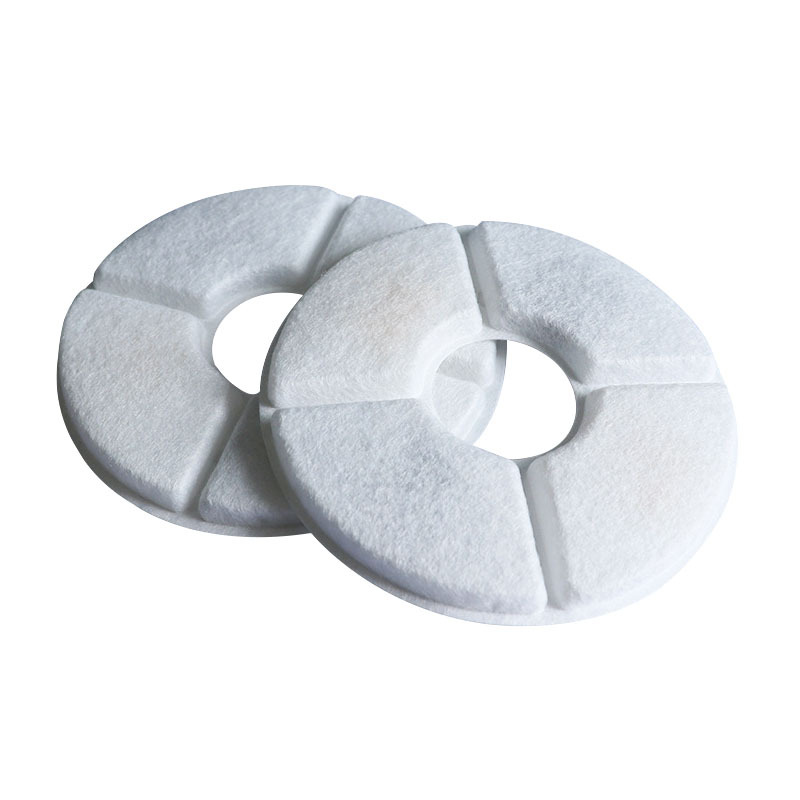 Supply pet water dispenser filter piece small flower pet water dispenser filter element water dispenser activated carbon filter Cotton