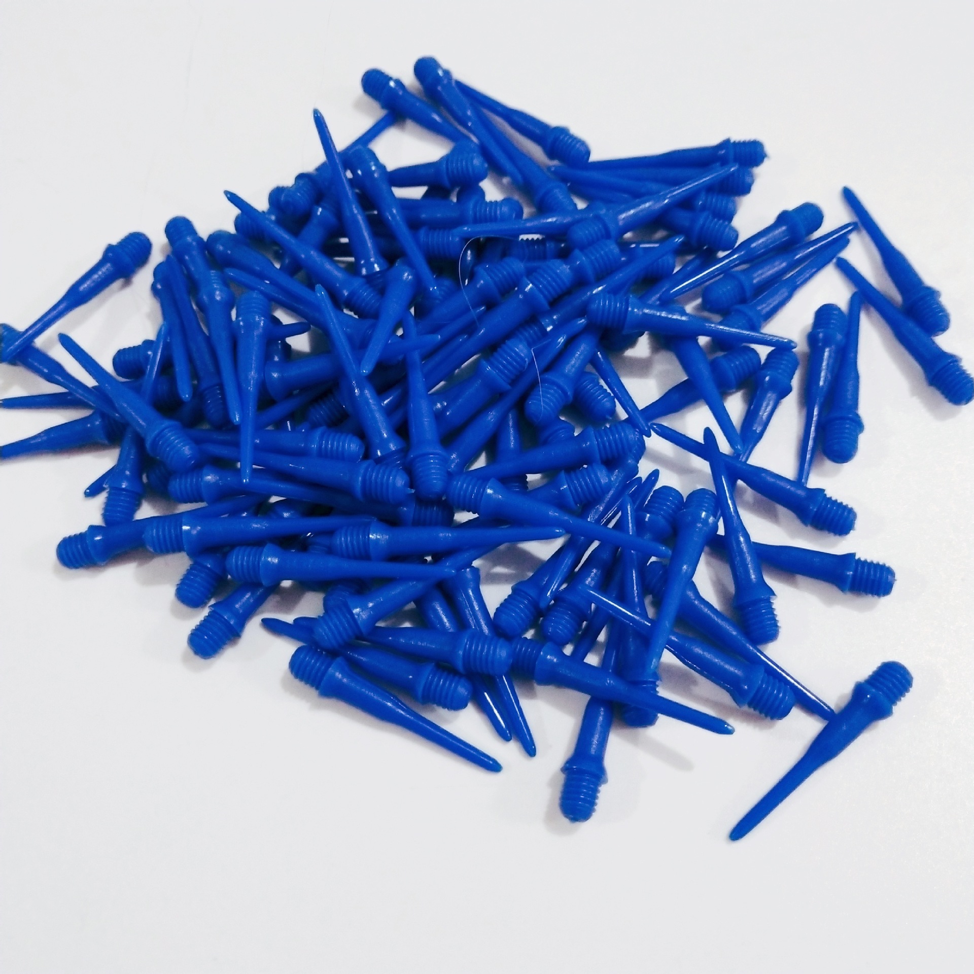 2Ba Digital Dart Head Safety Plastic Head Dart Tip Safety (Soft) 27mm Long Black/White