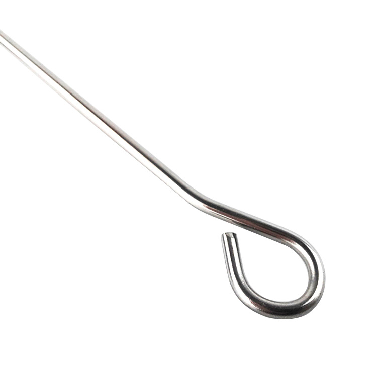 Stainless steel thick goose tail needle duck tail needle roasting oven duck neck needle string barbecue barbecued pork needle 15 35cm