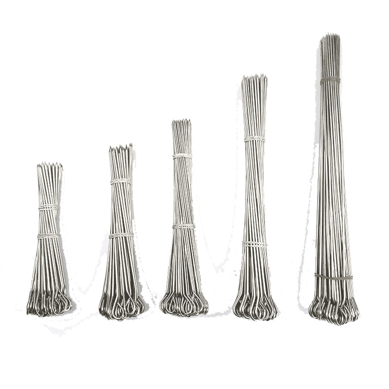 Stainless steel thick goose tail needle duck tail needle roasting oven duck neck needle string barbecue barbecued pork needle 15 35cm