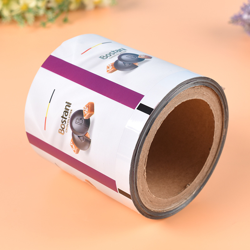 Pet Food Packaging Bag Eight-Side Sealing Self-Standing Self-Sealing Aluminum Foil Vacuum Bag Tea Coffee Composite Roll Film Cold Sealing Film