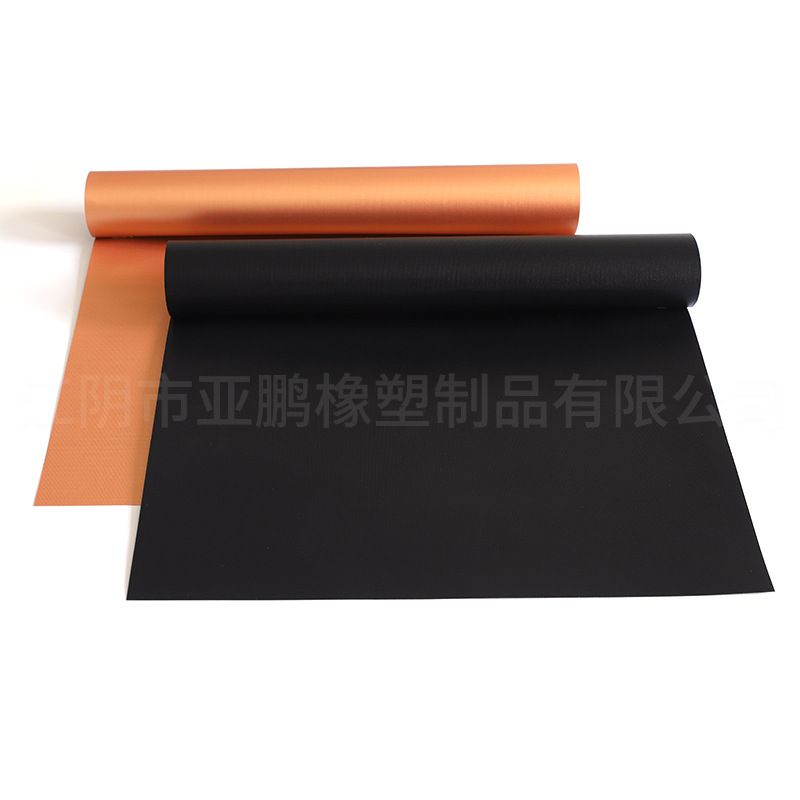 in stock cross-border non-stick barbecue mat black copper Teflon high temperature resistant bbq barbecue mat 0.3mm thick