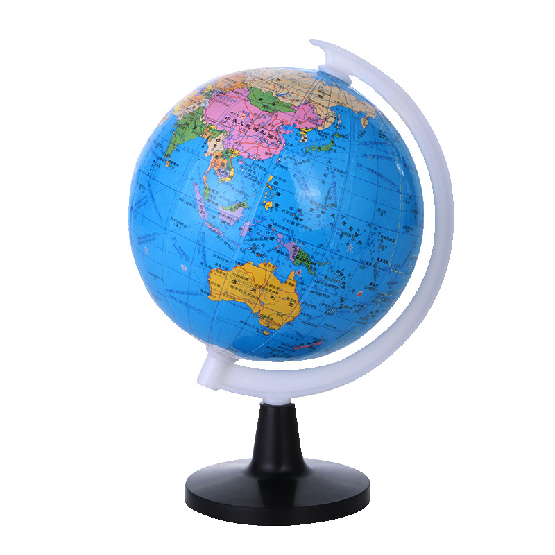 Direct Supply HD stickers small God pigeon Globe Office teaching precise scale ornaments stable bracket globe