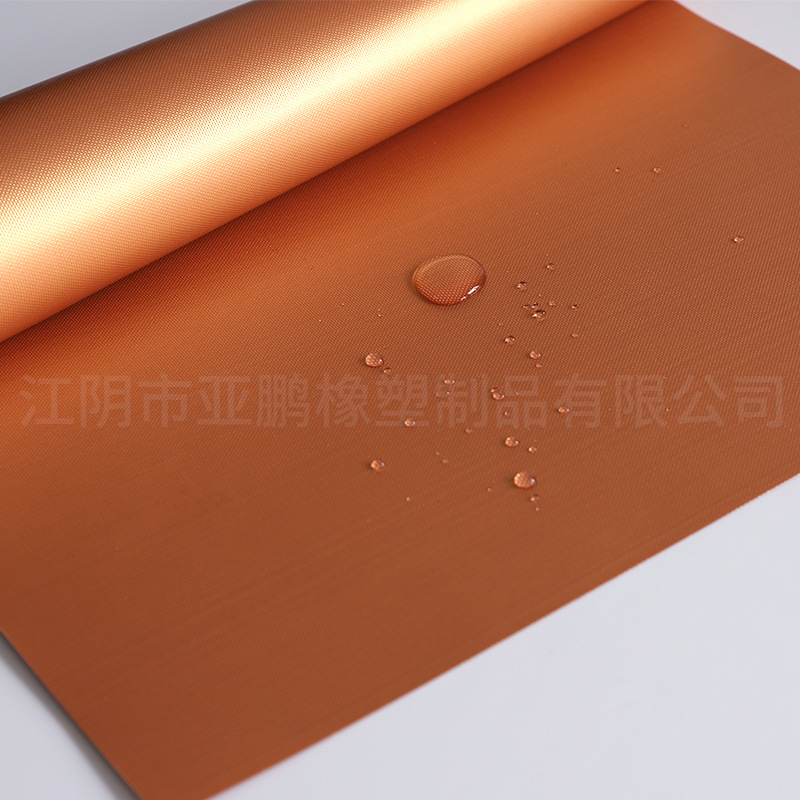 in stock cross-border non-stick barbecue mat black copper Teflon high temperature resistant bbq barbecue mat 0.3mm thick