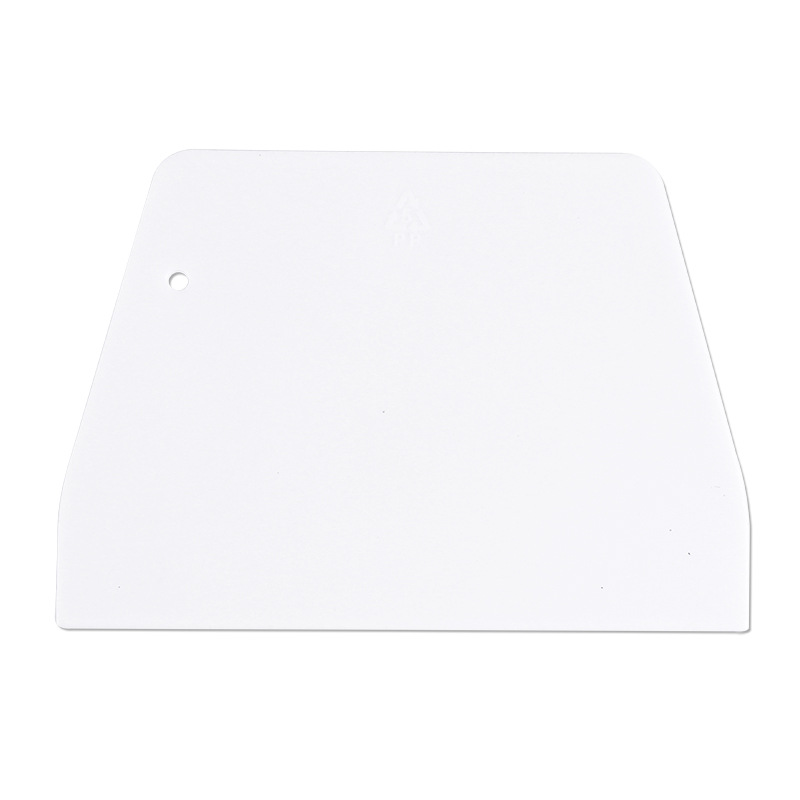 Baking Tools Plastic Scraper Trapezoidal Scraper Small Cream Cake Dough Cutter Baking Scraper