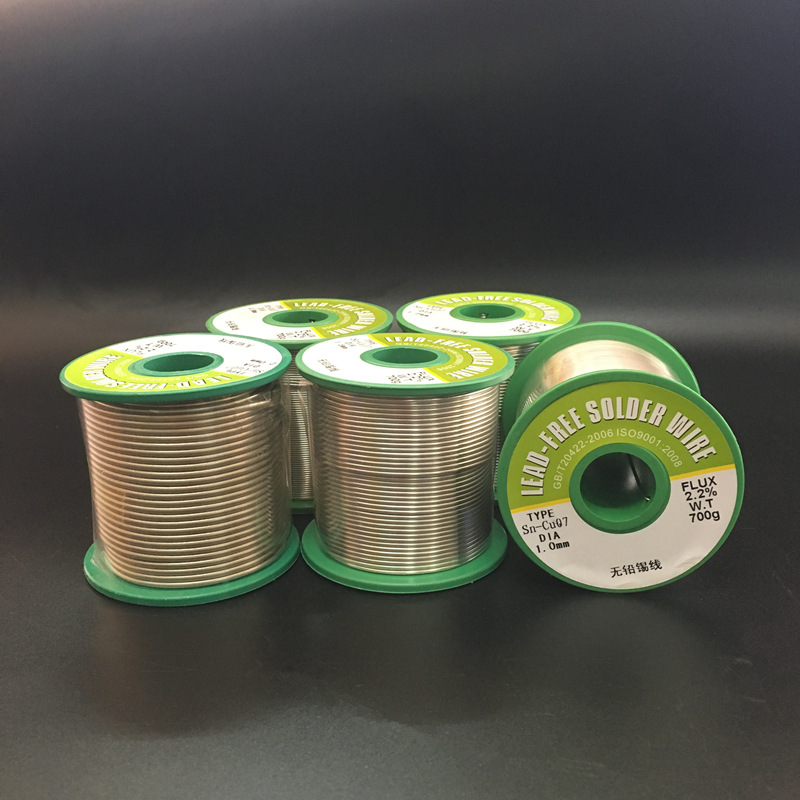 Factory Xingzhiyuan Environmental Protection Lead-free Tin Wire Tin Wire High Purity Tin Wire Low Melting Point Low Temperature Highlight No Cleaning Tin Wire