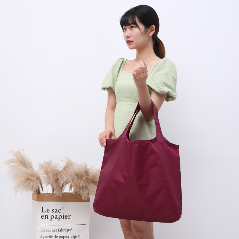 Customized Large Multi-Color Waterproof Shopping Bag, Portable Environmentally Friendly Shopping Bag, Foldableable Environmentally Friendly Bag, Supermarket Shopping Bag