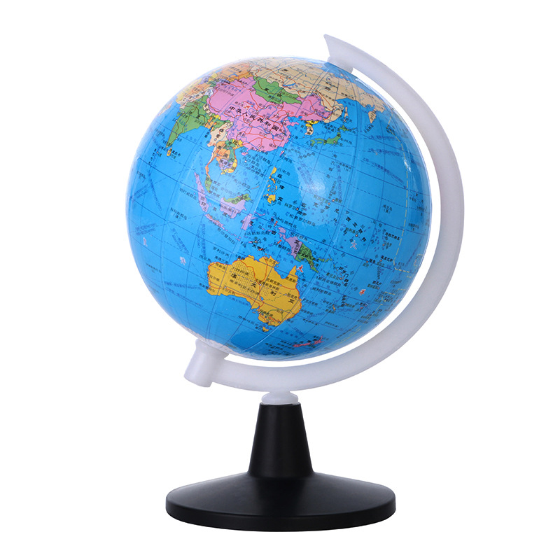 Direct Supply HD stickers small God pigeon Globe Office teaching precise scale ornaments stable bracket globe