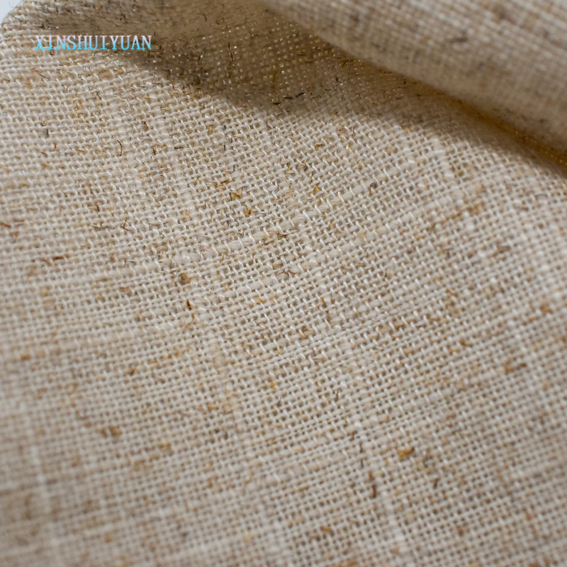 7*7 Polyester-Linen Fabric, Linen-Cotton Fabric, Slub Fabric, Craft Fabric, Luggage Fabric, Tablecloth Fabric, Lampshade Fabric, Polyester-Linen Slub Fabric