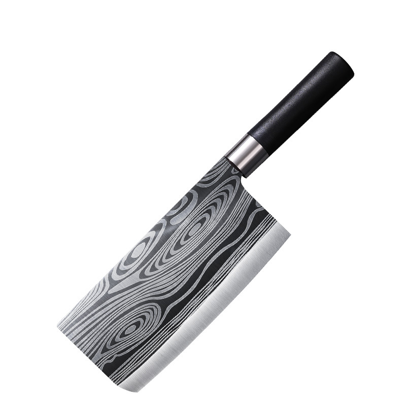 A Full Set of Household Kitchen Knife Combination Stainless Steel Household Vegetable Cutting Knife Runjianghu Bone Chopping Knife Pattern Bone Chopping Knife