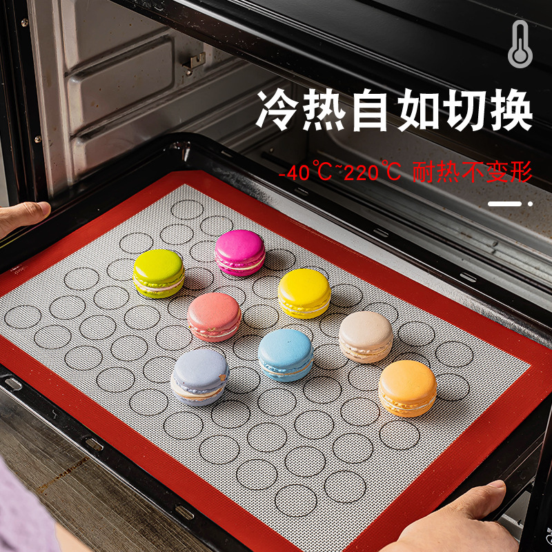 Spot Silicone Baking Mat Multifunctional Silicone Oven Mat High Temperature Resistant Non-Stick Oven Mat Silicone Barbecue Barbecue Mat