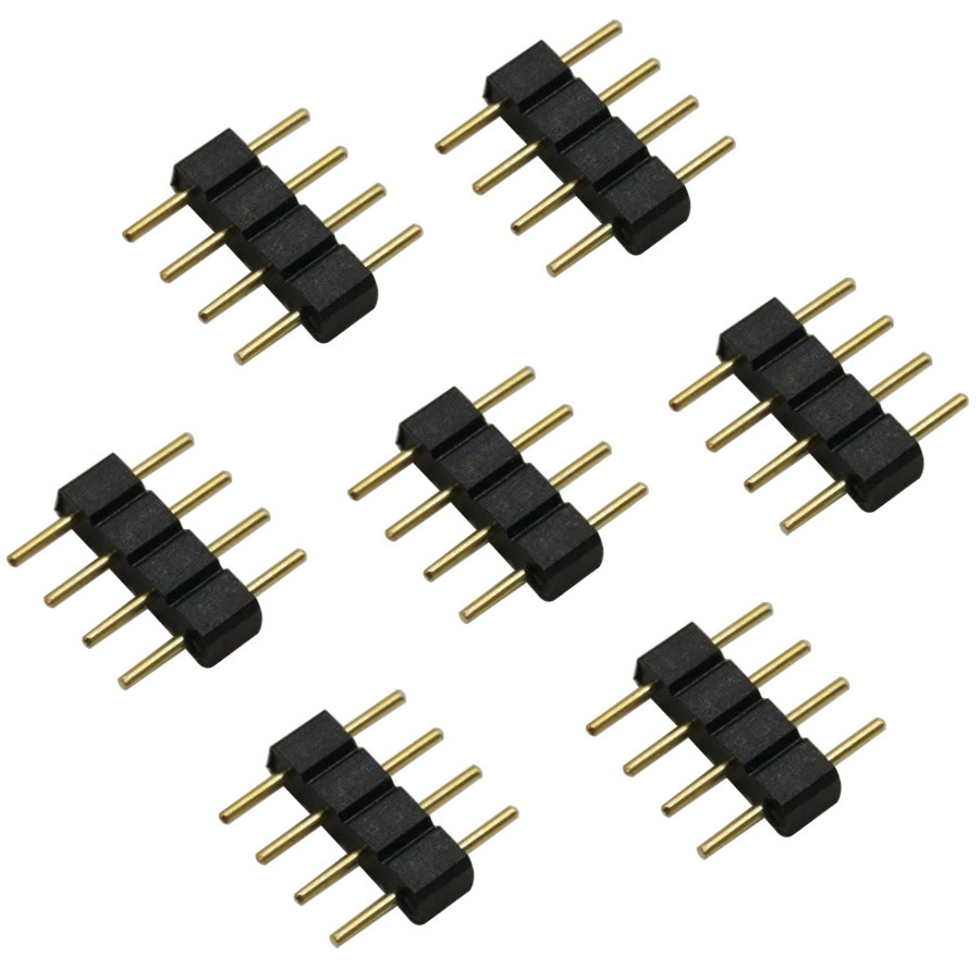 RGB 4p пин LED ленты 2.54 черный 4pin пин в большом количестве на складе