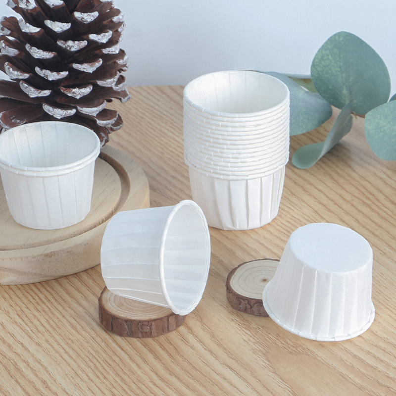 Cross-Border Roll-Top Paper Cup Ounce Cup Baking Cup Cake Cup 3028 4035 5039