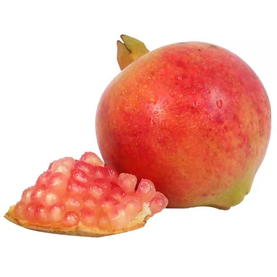 Fresh Seasonal Tunisian Soft Seed Pomegranates from Huali, Sichuan, Seasonal Sweet Pomegranates, Whole Box of 5kg with Free Shipping