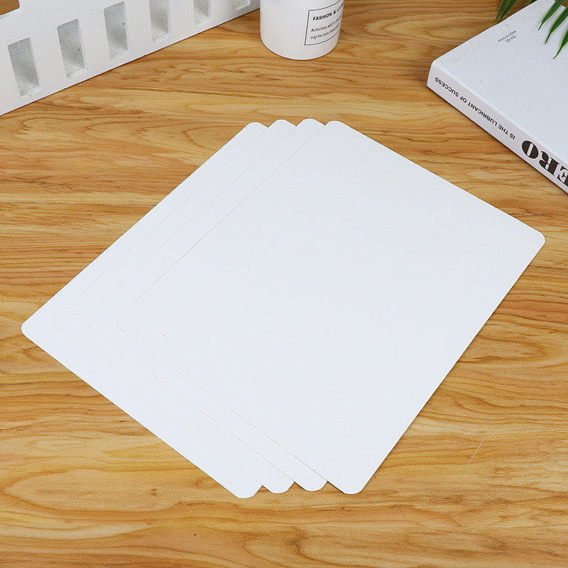Specifications can be customized professional production of white card double-sided white single-sided white rounded clothes socks scarf cardboard liner