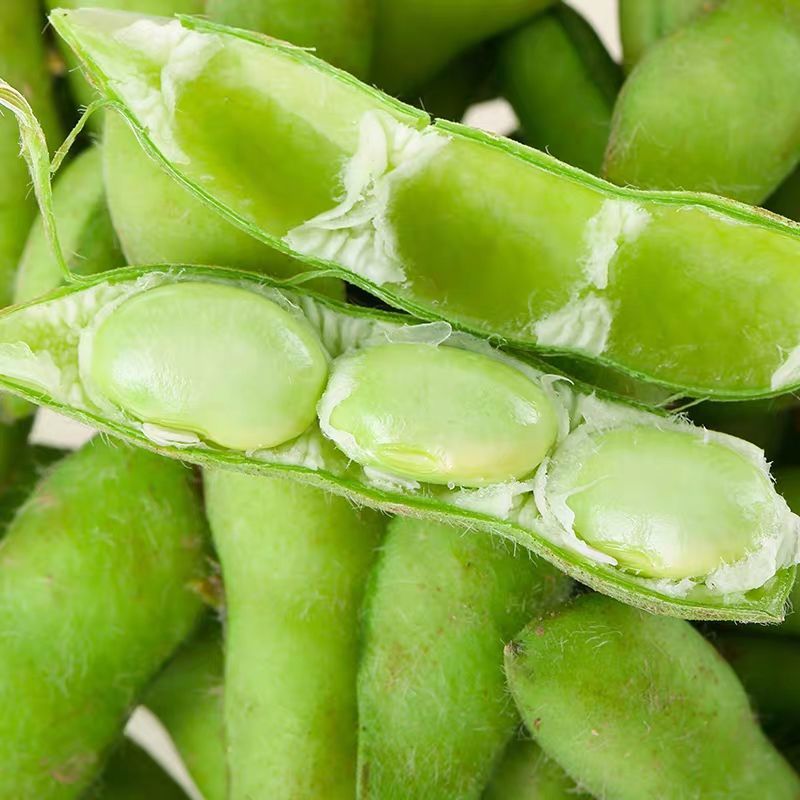 2.5kg Free Shipping, Fresh and Tender Edamame, Farm-Grown Shelled Raw Edamame, Freshly Picked Green Soybeans, Seasonal Vegetables