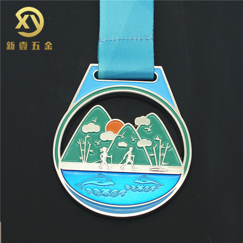 Customized Metal Medals for Marathon Races and Custom-Made Commemorative Medals for Sports Events and Events