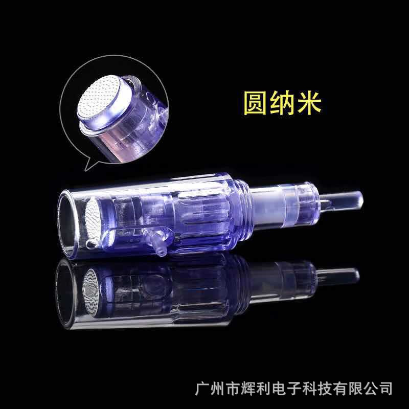 Water light microneedle needle nano MTS into round crystal nano microcrystalline head dissolved spot 12 needle 5D silicon crystal Micro Needle