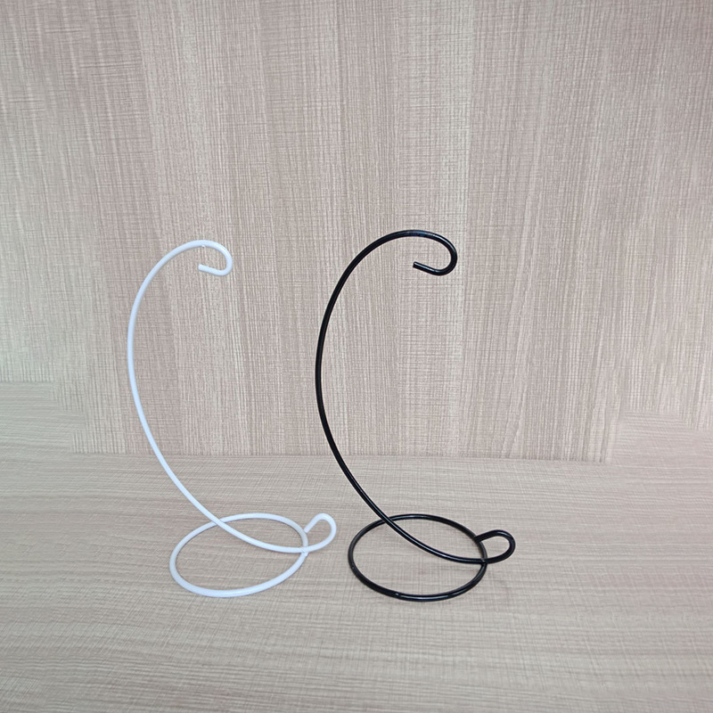 Micro Landscape Hanging Basket Bracket Iron Hook Bracket Micro Landscape Ecological Bottle Hanger Plant Hook Bottle Iron Rack