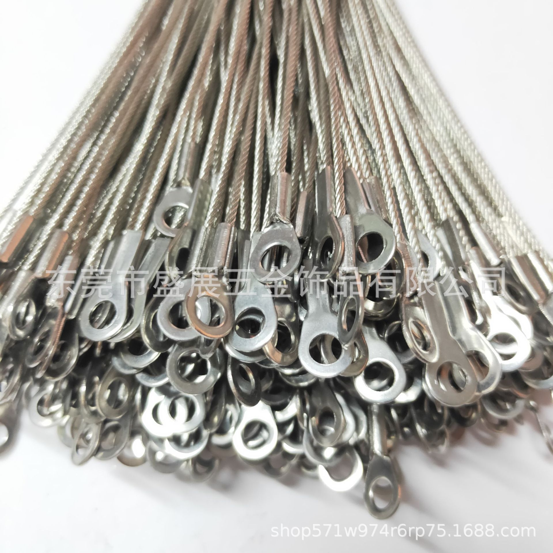 Supply of 304 Stainless Steel Terminal Wire Rope Lighting Anti-Fall Rope Safety Rope Hanging Rope Safety Suspension Rope