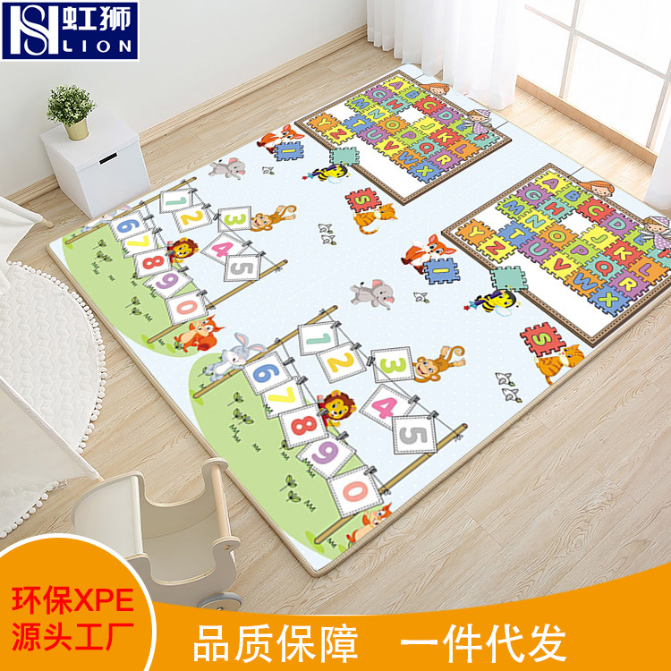 Коврик для лазания XPE, утолщенный, складной, для дома, оптовая продажа