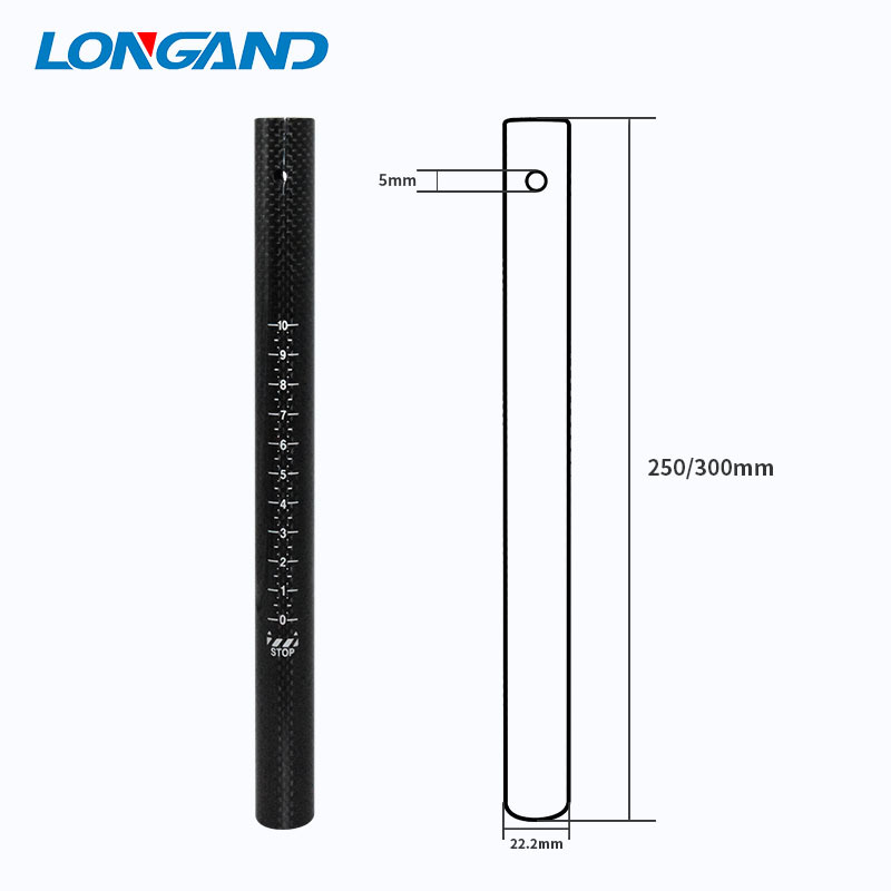 22.2 tube diameter children's sliding seat rod bicycle carbon fiber seat tube balance car X-PUSH modification