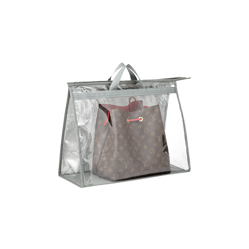 Bag Dustproof Bag Wardrobe Hanging Bag Storage Bag PVC Transparent Waterproof Leather Bag Protection Storage Hanging Bag