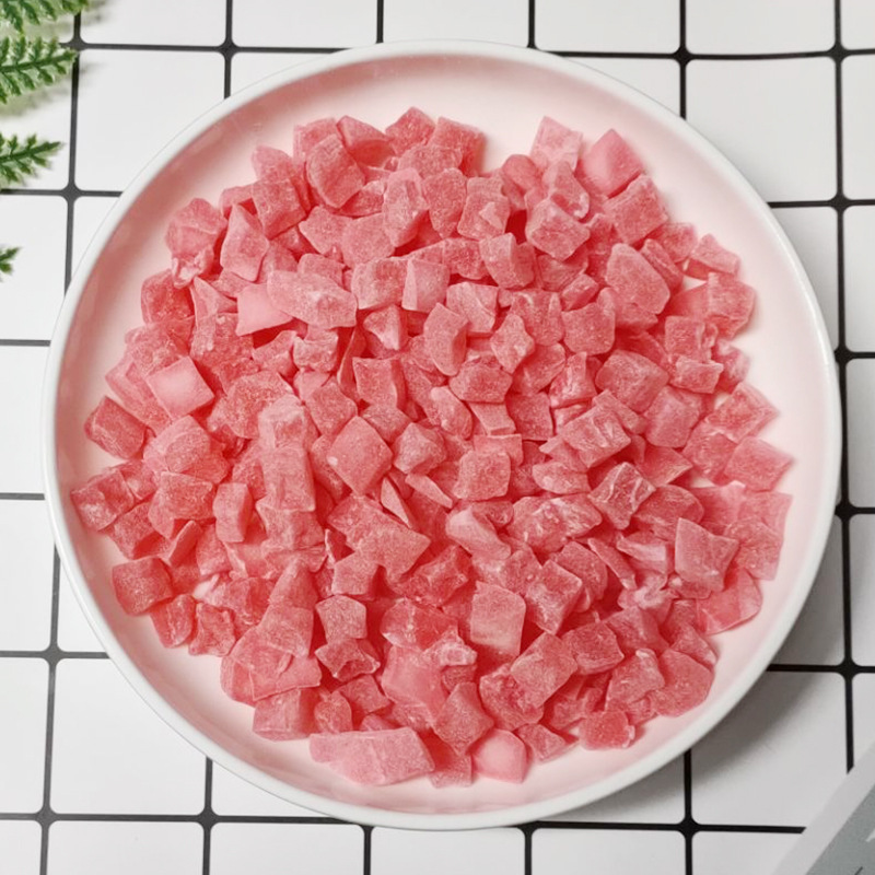 Diced papaya grain papaya crushed oats ingredients diced papaya dried flower and fruit tea baking raw materials bulk wholesale