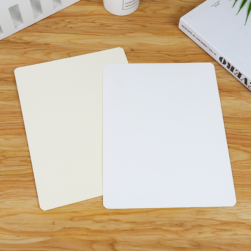 Specifications can be customized professional production of white card double-sided white single-sided white rounded clothes socks scarf cardboard liner