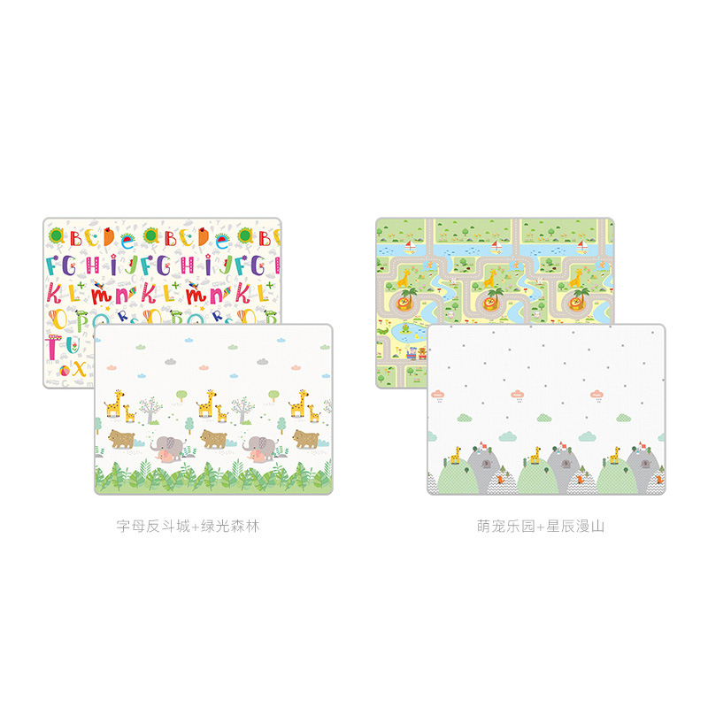 Climbing mat XPE baby floor mat living room home foam mat foldable factory wholesale climbing mat thickened