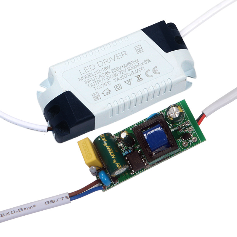 Wholesale 4-7W isolated led Driver Power square external flame retardant plastic panel light no stroboscopic constant current power supply