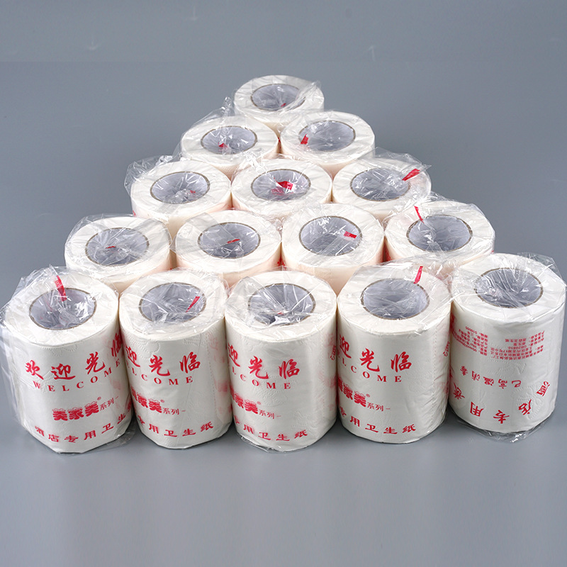 Tissue 50g small roll paper Hotel Hotel toilet toilet commercial roll paper toilet paper 160 rolls
