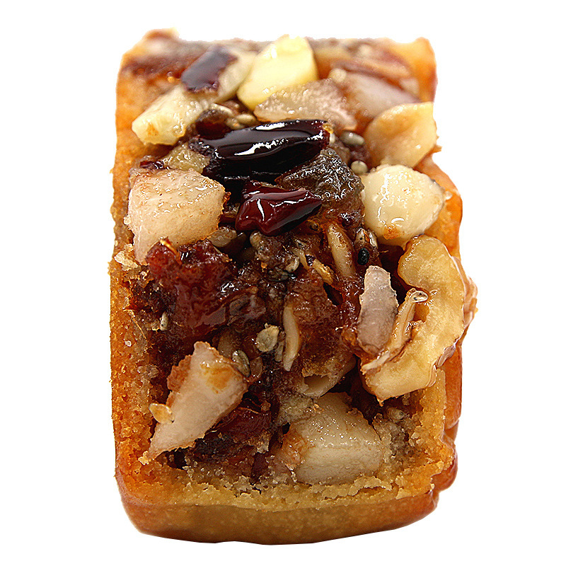 Mid-Autumn Festival Red Bean Paste, Lotus Paste, Egg Yolk, Black Sesame Mooncake, Multi-Flavor Fruit Peach Mountain Skin, Five-Nut Cantonese-Style Large Mooncake