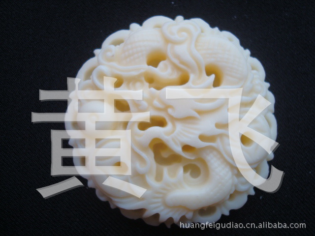 Производители поставляют резьбу из яка большая круглая дракон