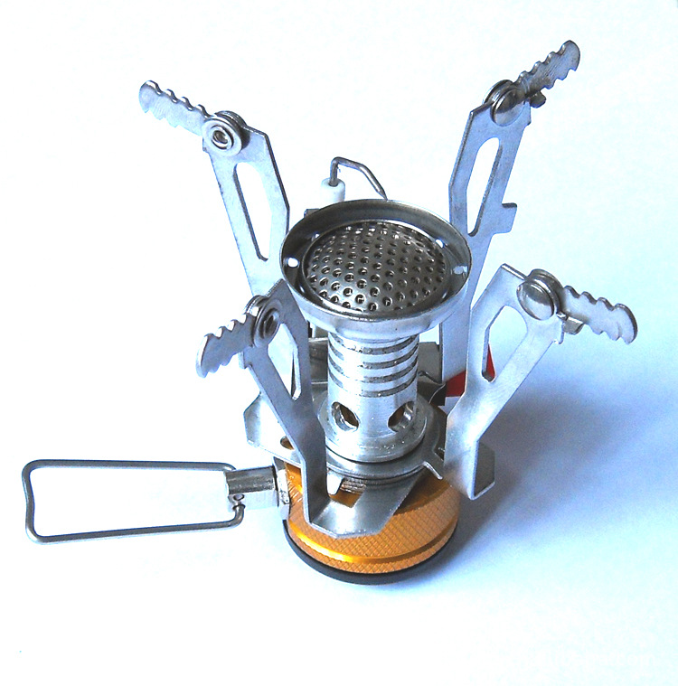 Four-corner Mini Stove Head Camping Stove Head Camping Stove Head Gas Stove Stove Head with Electronic