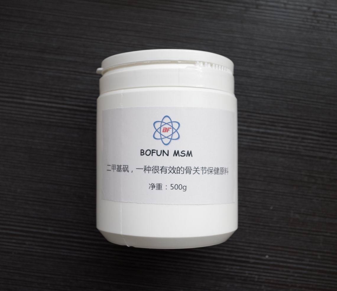 500G/Can, Dimethyl Sulfoxide, Msm, Joint Health Raw Material, Nutritional Food Grade Flake Food Grade Raw Material
