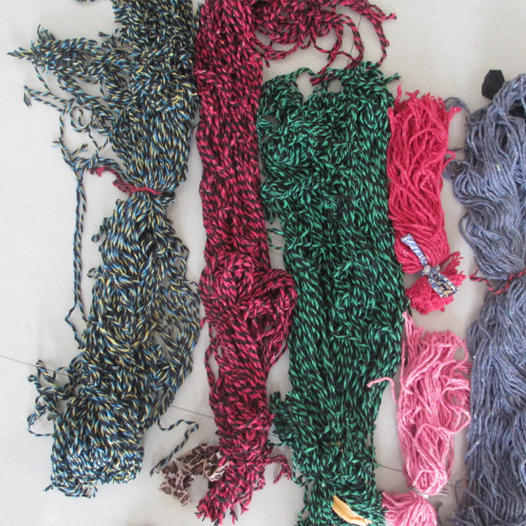 Wholesale Mop Cord Cotton Cord Mop Cord Rope Mop Cloth Strip Fiber Towel Cloth Strip Mop Cord Head