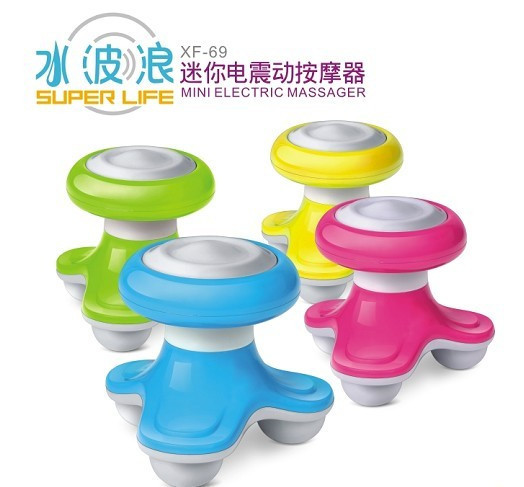Мини треугольный массажер Water Wave Xf-69/Мини электрический массажер/USB треугольный массажер с печатью L