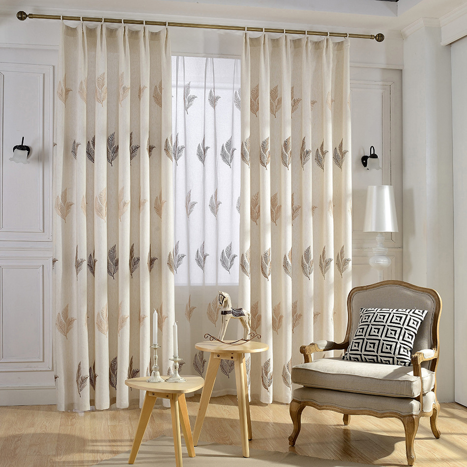 Foreign Trade Export Engineering Hotel School Taobao Amazon Curtain Processing Finished Products Custom Home Textile Sewing Factory