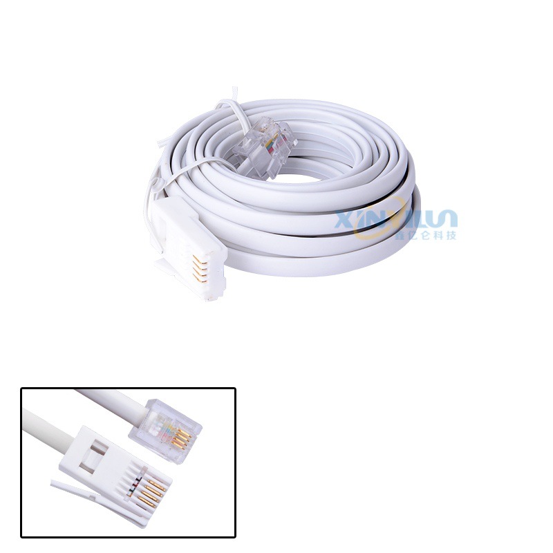 Британский телефонный кабель RJ11 6P4C длина 3 метра около 10 футов