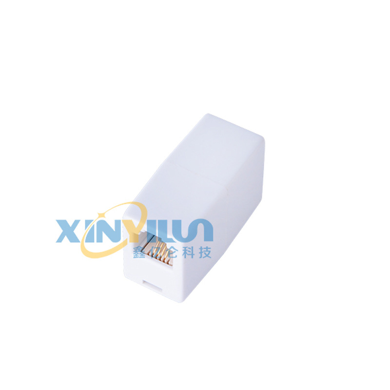 Telephone direct connection RJ11 telephone line connection American telephone line connection extension 6P4C White socket