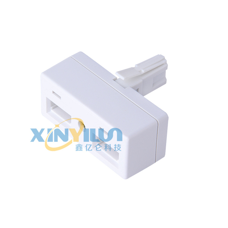 British one minute two English male to two English female RJ11 UK Telephone socket BT Telephone Adapter