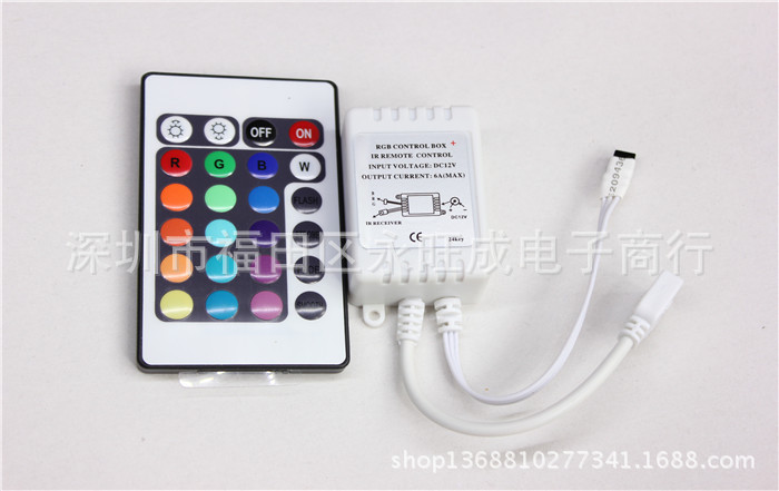 LED manufacturers supply RGB controllers at low prices | LED strip controllers 24-key LED controllers in stock in large quantities