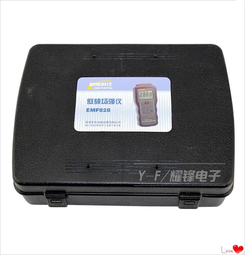 Xinbao EMF828 low frequency field strength meter low frequency electromagnetic radiation detection 0.1~4000mg (milligauss)