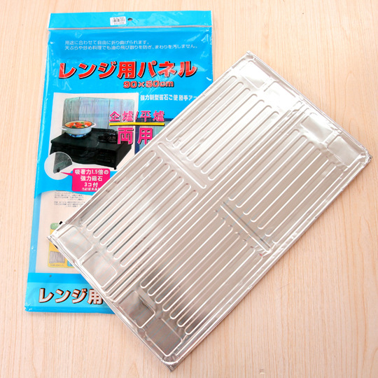 Japanese creative kitchen supplies oil baffle plate oil foil oil baffle stove baffle oil baffle plate