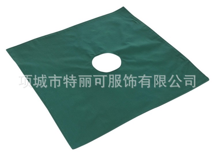 Pure cotton surgical bag cloth single double layer surgical towel hole towel hole towel disinfection towel caesarean section single instrument set