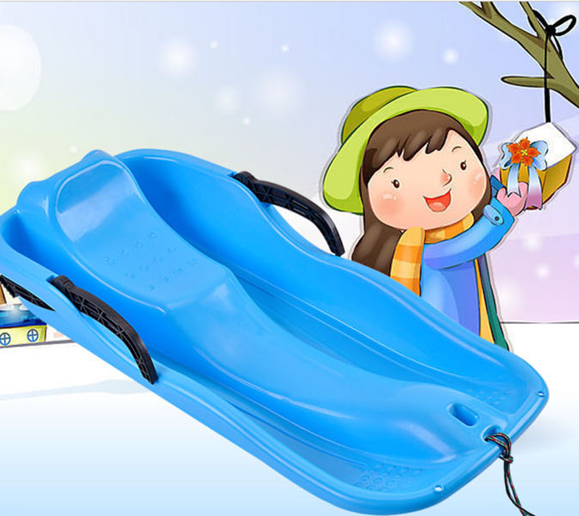 Thickened and Enlarged Kidsren's Grass Ski Board with Brake Drawstring Snowboard Sand Sled Climbing Men's and Women's Manufacturer